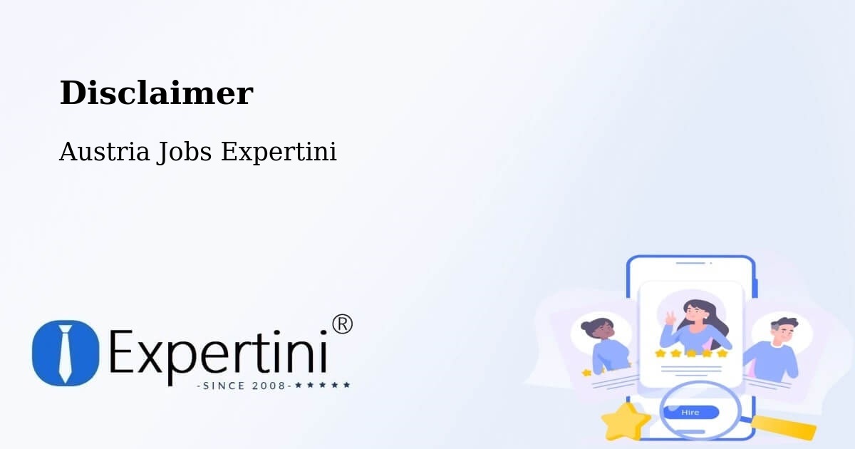 Disclaimer – Stoob - Austria Jobs Expertini
